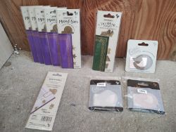 JOBLOT 10 SETS OF BRASS OR METAL PAGE MARKERS - VARIOUS DESIGNS - BRAND NEW !