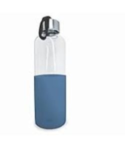 150 X BRAND NEW 600 ML GLASS BOTTLE BLUE