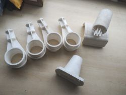 REEL TEE, FEHERGUARD, POOL PARTS- PREMIUM (FG7B) SET OF 4 + OTHERS - ALL NEW