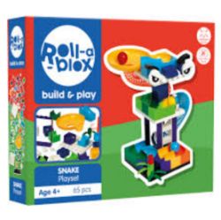 100 X BRAND NEW ROLL-A-BLOX ANIMAL ROLL PARADISE - SNAKE