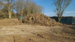 100 TON OF SOIL GARDEN FIELD BUILDING WORK LAND SCAPING DIGGER ON SITE EXCAVATOUR