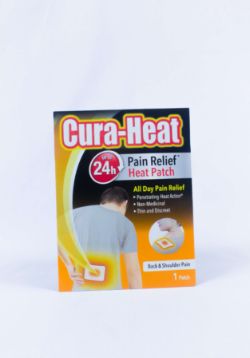 500 X BRAND NEW CURA HEAT BACK & SHOULDER PAIN 1 PACK EXP 02.26