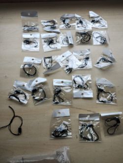 LAVA BARREL COTTON ADJUSTABLE BRACELETS - NEW IN ORIGINAL PACKAGING - JOBLOT OF 24