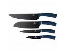 40 X NEW 4 PC KNIFE SET, AQUAMARINE