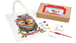 100 X BRAND NEW FABER CASTELL COLOUR YOUR OWN TOTE BAG