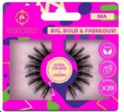 98 X BRAND NEW NIA BOLD VOLUMISING LASHES