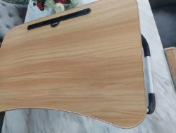 ASAB FOLDING SERVING TABLE OVER BED TABLE WOOD NEW BOX X 1