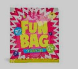 165 X MYSTERY BAG GIRLS (28X32CM) 4 PCS PER BAG