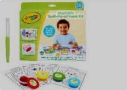 80 X BRAND NEW CRAYOLA SPILL PROOF WASHABLE PAINT SET