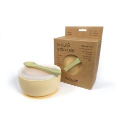 120 X MEALTIME SUCTION BOWL WITH LID AND SPOON
