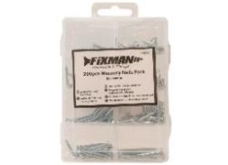 240 X BRAND NEW MASONRY NAILS PACK