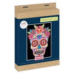 84 X BRAND NEW SEQUIN CRAFT KIT - SUGAR SKULL