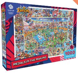 100 X BRAND NEW TEAM GB: JOKESAWS MEDALS IN THE MAKING (1000)