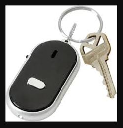 2000 X WHISTLE KEY FINDER KEYCHAIN-(QW-007-3) (288)