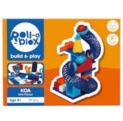 100 X BRAND NEW ROLL-A-BLOX MINI PLAYSET - KOA