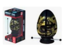 150 X BRAND NEW LARGE SMART EGGS - BLACK DRAGON
