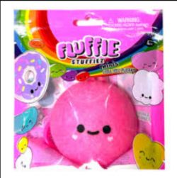 140 X FLUFFIE STUFFIEZ MINI P BPK CLIP ASST