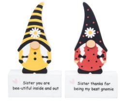 518 BRAND NEW BIRDS & BEES GONK PLAQUE SISTER