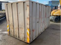 12FT X 6FT SECURE SHIPPING CONTAINER / CANTEEN / OFFICE
