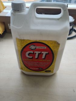 CCT - CARPET TILE TACKIFIER - BONT IT - USED APROX 4KG