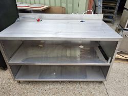 CATERING BENCH WITH ELECTRICAL SUPPLY