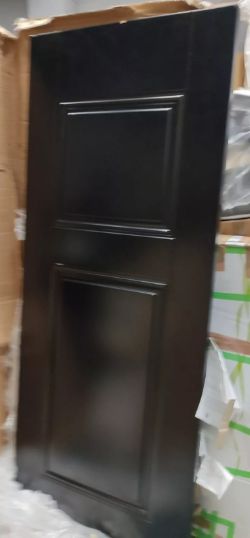 LPD WOODEN DOORS PRE ARNHEM ENGINEERED BLACK GLOSS DOOR 78X 33INCHES