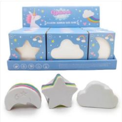 350 X BRAND NEW UNICORN MAGIC RAINBOW FLOATING BATH BOMB