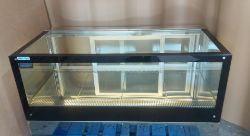 FROST-TECH STC 150 STAINLESS STEEL DOUBLE GLAZED COUNTER TOP CHILLER CATERING