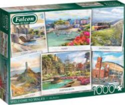 70 X FALCON DE LUX- WELCOME TO WALES (1000 PIECES)