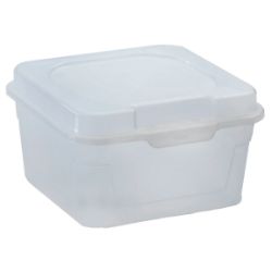 750X SMALL PLASTIC BOX AND LID- 50 UNITS PER BOX