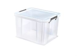 750X LARGE PLASTIC BOX AND LID - 40 UNITS PER BOX