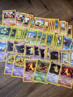 X64 POKEMON BASE SET AND TEAM ROCKET HOLOS