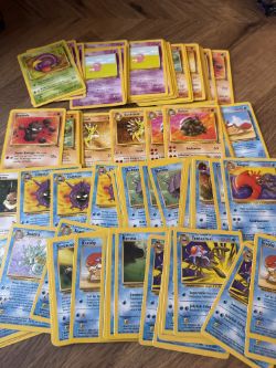 X98 POKEMON FOSSIL SET CARDS