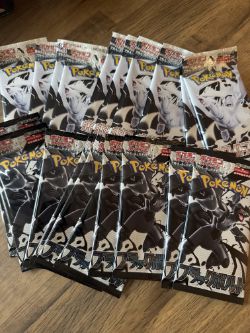 X20 JAPANESE BLACK BOLT & WHITE FLARE POKEMON PACKS
