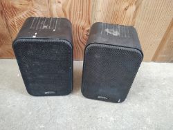 PAIR OF ADASTRA 100W SPEAKERS - BLACK - USED