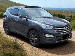 2014 HYUNDAI SANTA FE 2.2 PREMIUM SE – 123,000 MILES – DIESEL / MANUAL >>--NO VAT ON HAMMER--<<