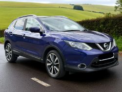 2016 NISSAN QASHQAI TEKNA 1.5 DCI – 118,000 MILES – DIESEL >>--NO VAT ON HAMMER--<<