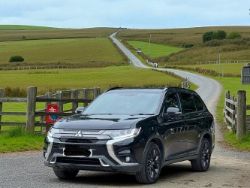 *(ONLY 74K MILEAGE)*2019 MITSUBISHI OUTLANDER 2.0 MIVEC BLACK CVT 4WD (S/S) 5DR>-NO VAT ON HAMMER-<