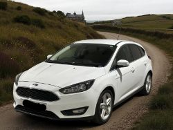 2015 FORD FOCUS ZETEC 1.0L PETROL MANUAL HATCHBACK – WHITE >>--NO VAT ON HAMMER--<<