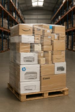 PALLET CONTAINING UNMANIFESTED 100 X PRINTERS X23 & AMAZON LOW VALUE STOCK - CUSTOMER RETURNS