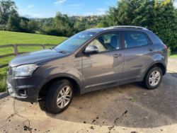 2016 SSANGYONG KORANDO SE 2.2 DIESEL SUV – MANUAL – GREY >>--NO VAT ON HAMMER--<<