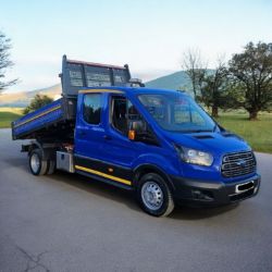 *(ONLY 71K MILEAGE)*2018 FORD TRANSIT 350 TDCI 130BHP TRW L3H1 LWB DOUBLE CAB>-NO VAT ON HAMMER-<