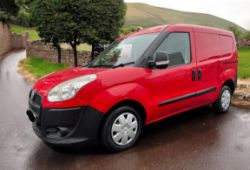 **(ONLY 34K MILEAGE)** 2013 FIAT DOBLO 1.3 MULTIJET 16V SHORT WHEEL BASE PANEL VAN