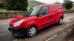 **(ONLY 60K MILEAGE)** 2014 FIAT DOBLO 1.3 MULTIJET 16V LONG WHEEL BASE PANEL VAN