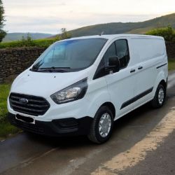 **(ONLY 63K MILEAGE)**2020 FORD TRANSIT CUSTOM 300 LEADER 2.0 TDCI SWB DIESEL>-NO VAT ON HAMMER-<