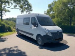 *(ONLY 33K MILEAGE)* 2016 RENAULT MASTER LM35 DCI 125 BUSINESS LWB MEDIUM ROOF>--NO VAT ON HAMMER--<
