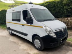 **(ONLY 66K MILEAGE)** 2019 VAUXHALL MOVANO 2.3 CDTI 130PS H2 WELFARE/MESS VAN EURO 6