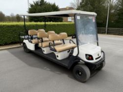 CUSHMAN 8-SEATER BUGGY – KAWASAKI 350CC 4-STROKE PETROL ENGINE – 2017