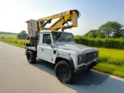 **(ONLY 89K MILEAGE)** 2013 LAND ROVER DEFENDER 110 2.2 NIFTY LIFT 4X4 ACCESS PLATFORM MEWP