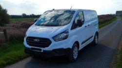 **(ONLY102K MILEAGE)** 2020 FORD TRANSIT CUSTOM 300 LEADER SWB VAN>>--NO VAT ON HAMMER--<<